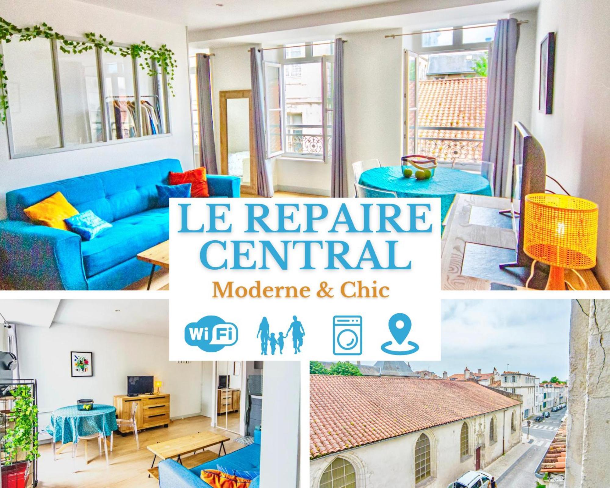 Repaire Central - Chic & Moderne - Wifi Gratuit - Parfaitement Equipe - Centre-Ville Historique La Rochelle  Esterno foto